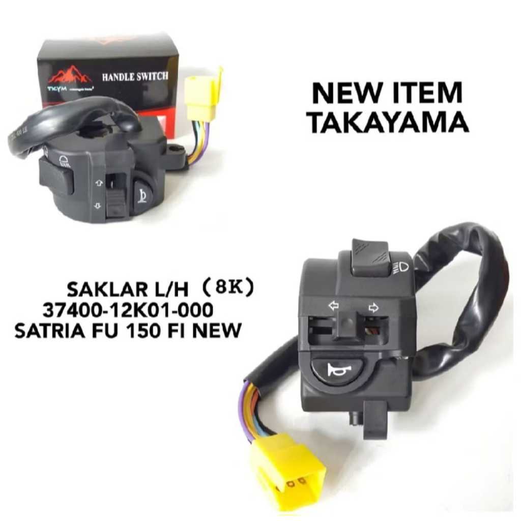 SAKLAR KIRI SATRIA FU FI INJEKSI TAKAYAMA