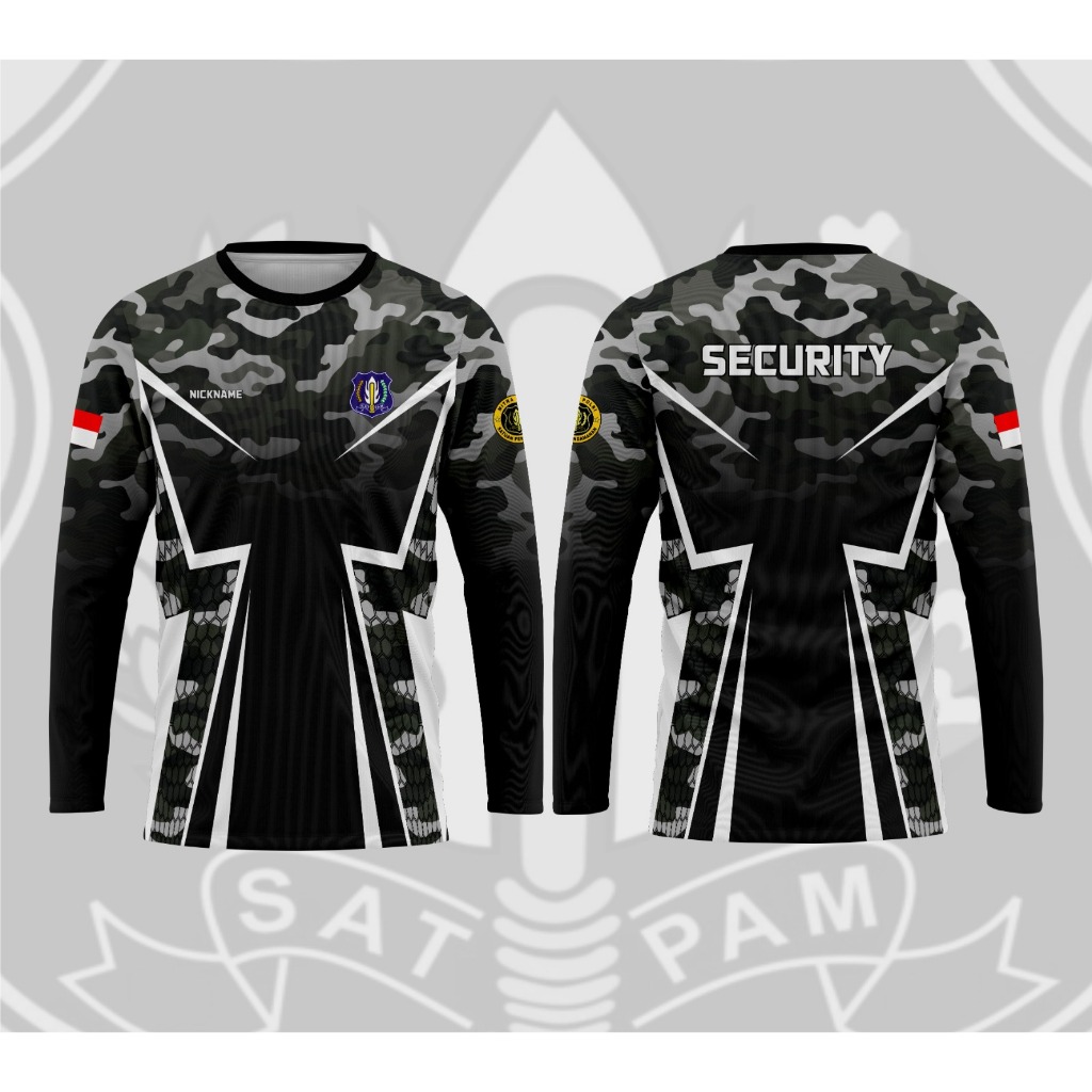 JERSEY SATPAM TERBARU /JERSEY KAOS SECURITY HITAM /SERAGAM SATPAM HITAM / KAOS SECURITY PENDEK//JERS