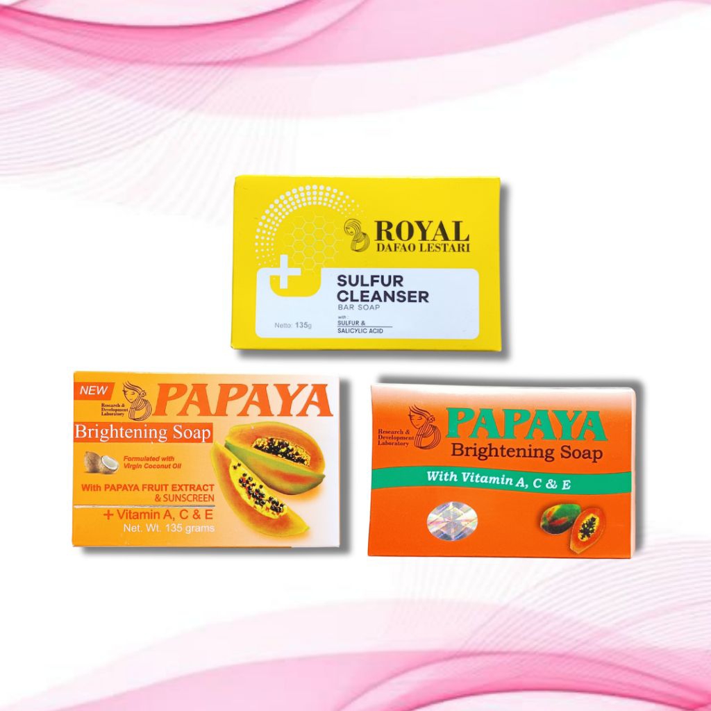 SABUN PAPAYA RDL LOKAL PABRIK INDONESIA (BUKAN IMPORT FILIPIHINA) ORI BPOM
