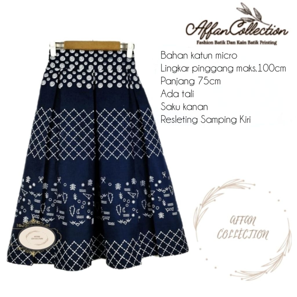ROK BATIK MODERN / ROK BATIK 7/8 PREMIUM / BAWAHAN BATIK