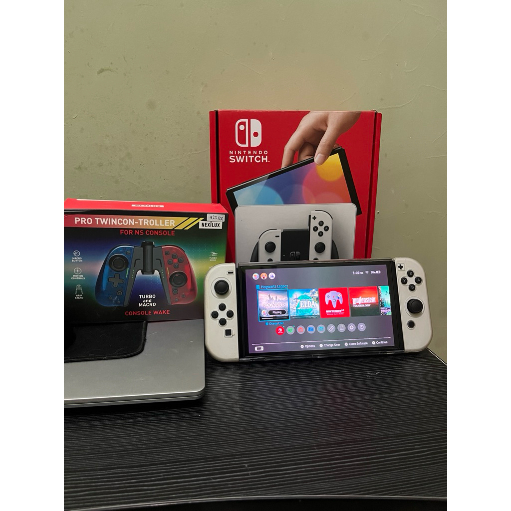 nintendo switch oled second