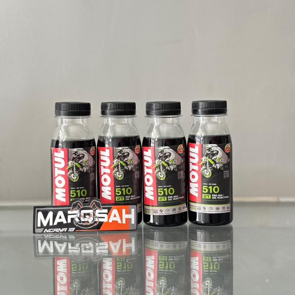 Oli Samping Motul 510 2T Repack 100ML Original Oli samping Motul 510 2T 100ml MarQsah Racing
