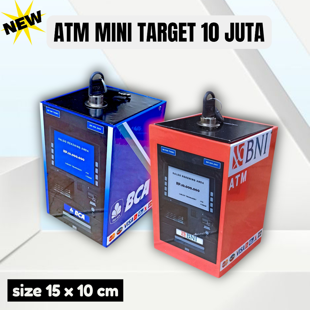 (MINI ATM) CELENGAN MOTIF ATM TERBARU TARGET 10 JUTA ADA KUNCINYA // CELENGAN VIRAL 100 RB GET 10 JU