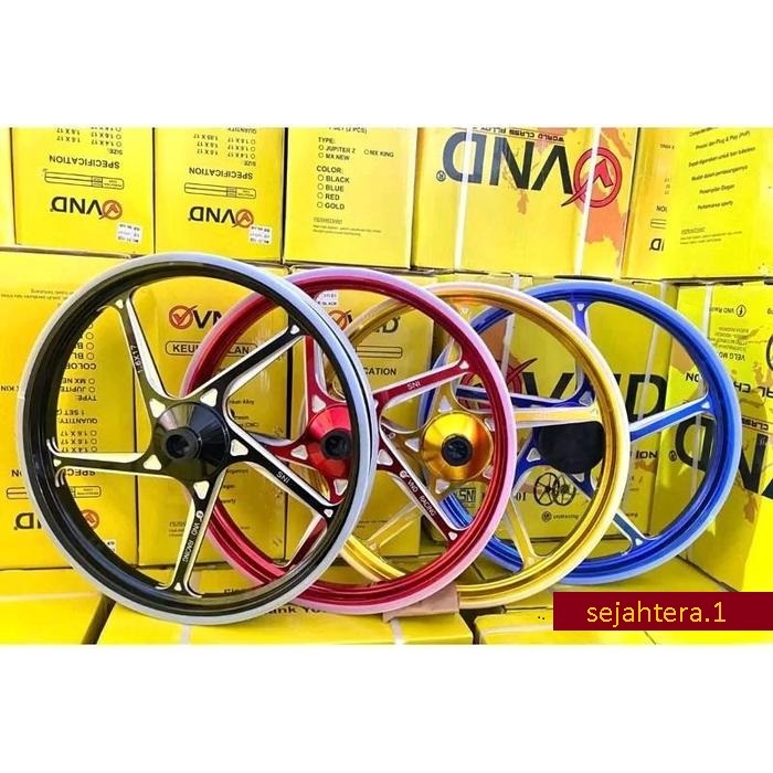 VND racing pelek ring 17 VELG velk VND AK55 AK 55 Smash110/FizR/Rx King/Vixion Old/MX New/JupiterZ/V
