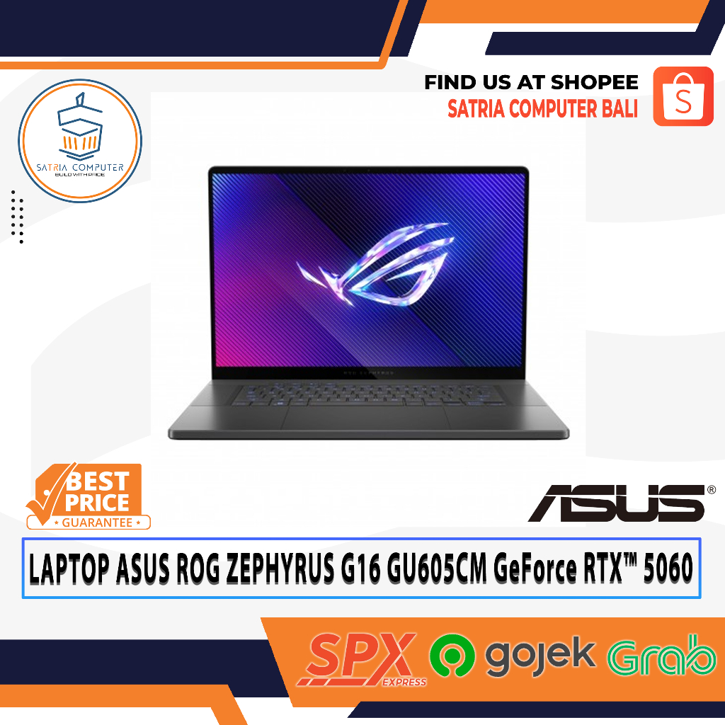 LAPTOP ASUS ROG ZEPHYRUS G16 GU605CM GeForce RTX™ 5060