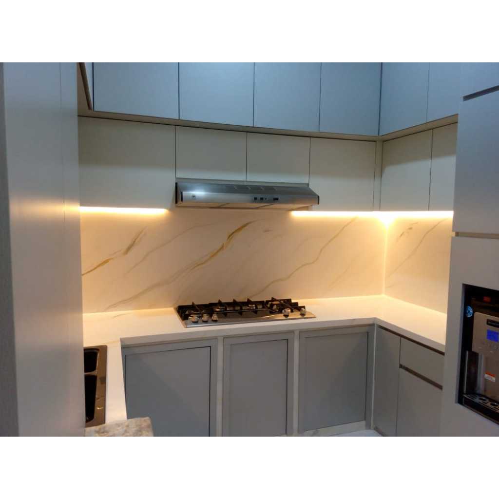 Solid Surface Cantik untuk Meja Dapur, Wastafel DLL
