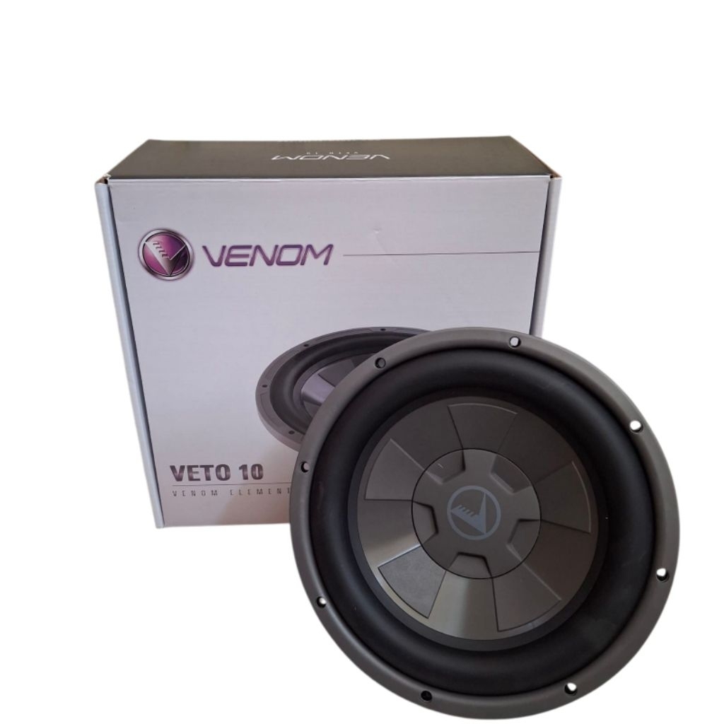 Subwoofer 10 inch venom veto 10 subwoofer venom elemento veto 10