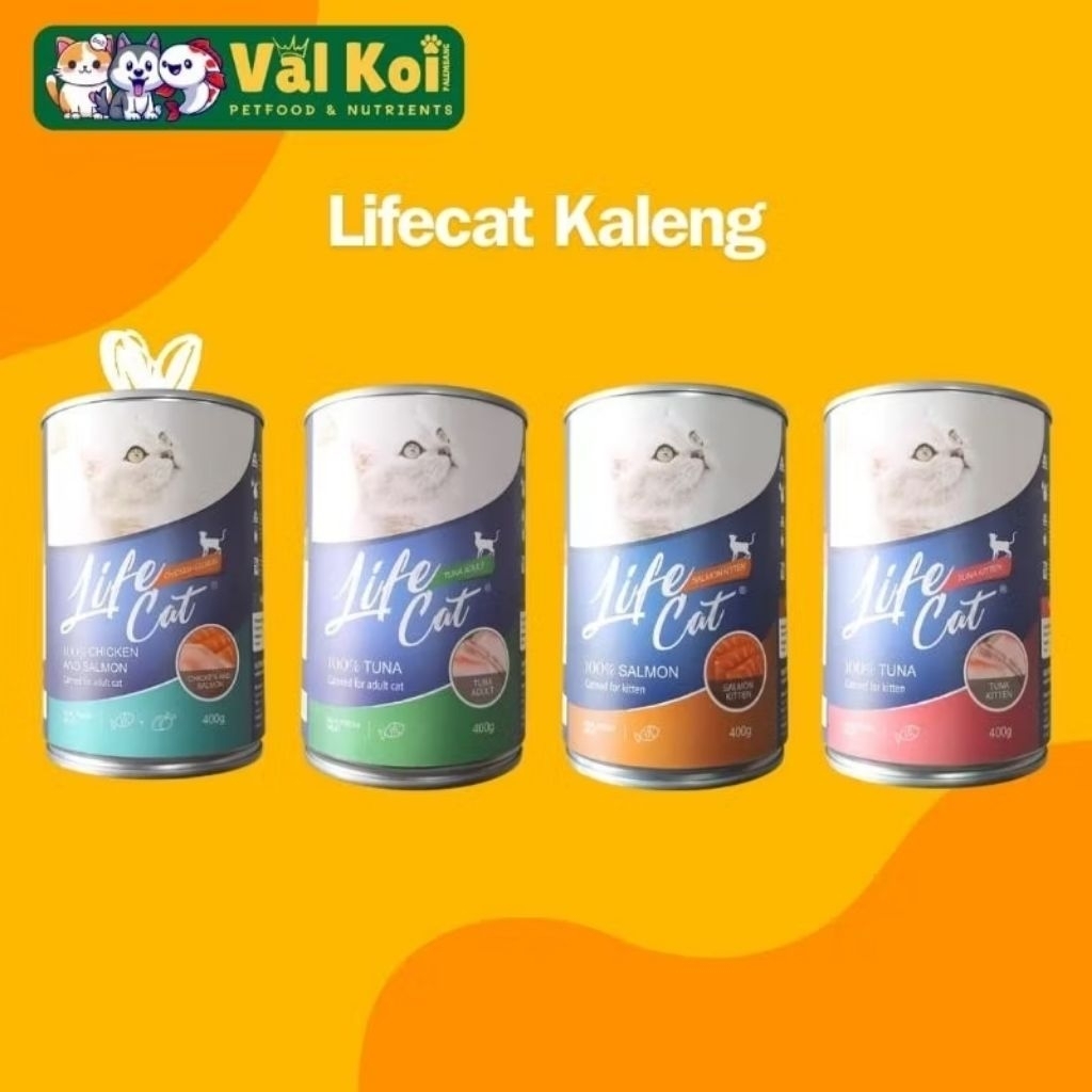 Life Cat Wet Food 400gr Makanan Kucing Cat Food Wet Food