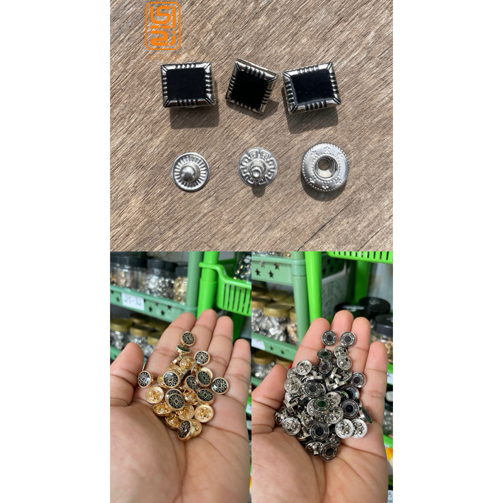 KANCING JEPRET IMPORT PREMIUM TERLENGKAP