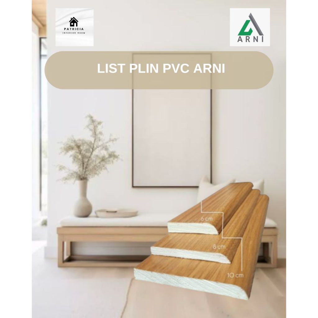 PLINT  PVC SOLID | PLIN LANTAI PADAT PVC | LIST AKSESORIE LANTAI