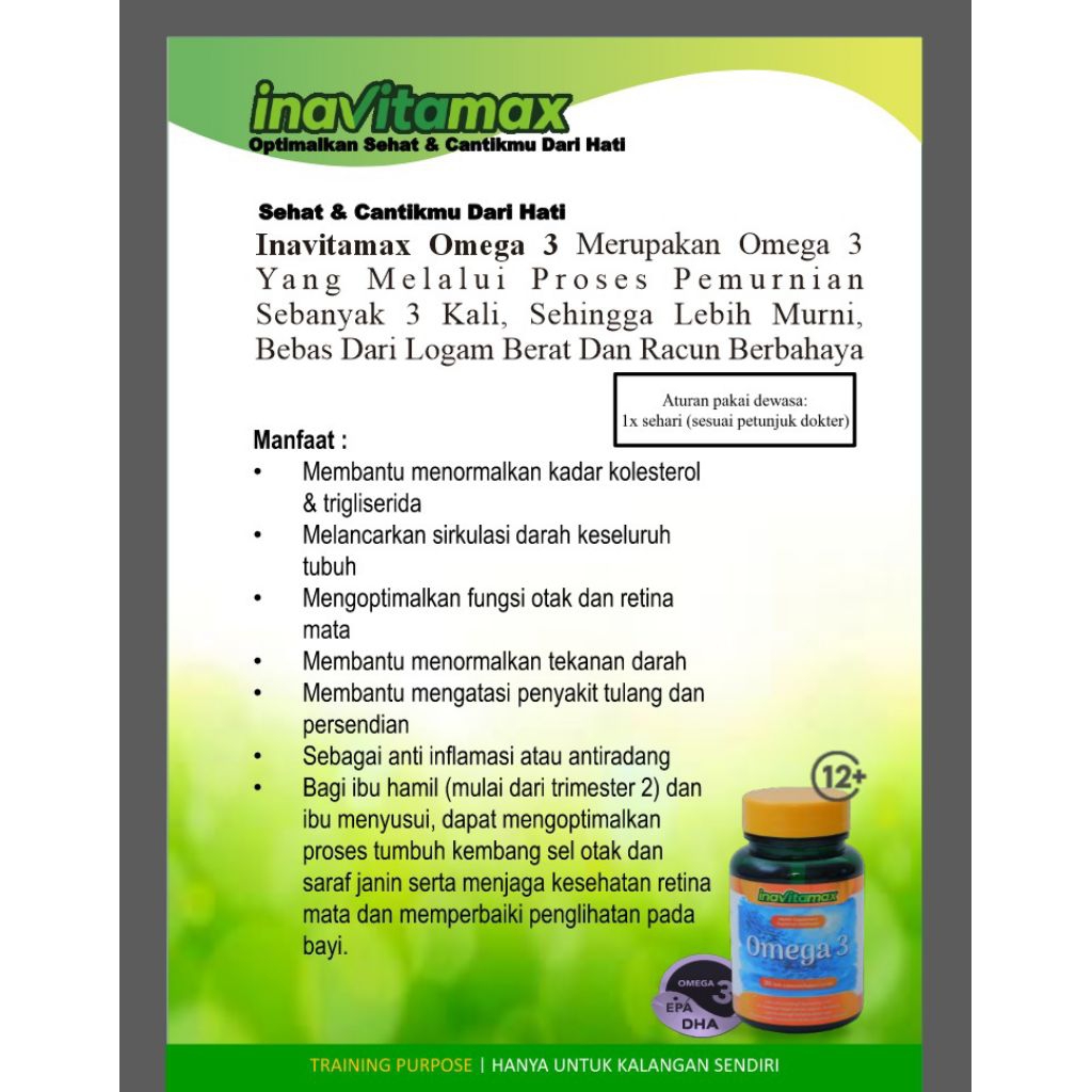 INAVITAMAX OMEGA 3 30