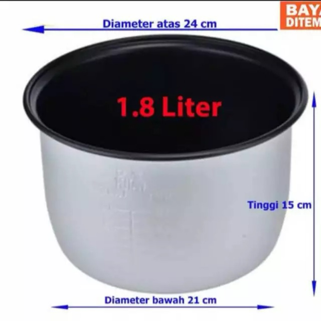 PANCI TEFLON/ALUMUNIUM PAN MAGIC COM