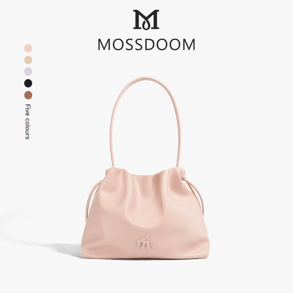 Tas Mossdoom warna light pink PRELOVED