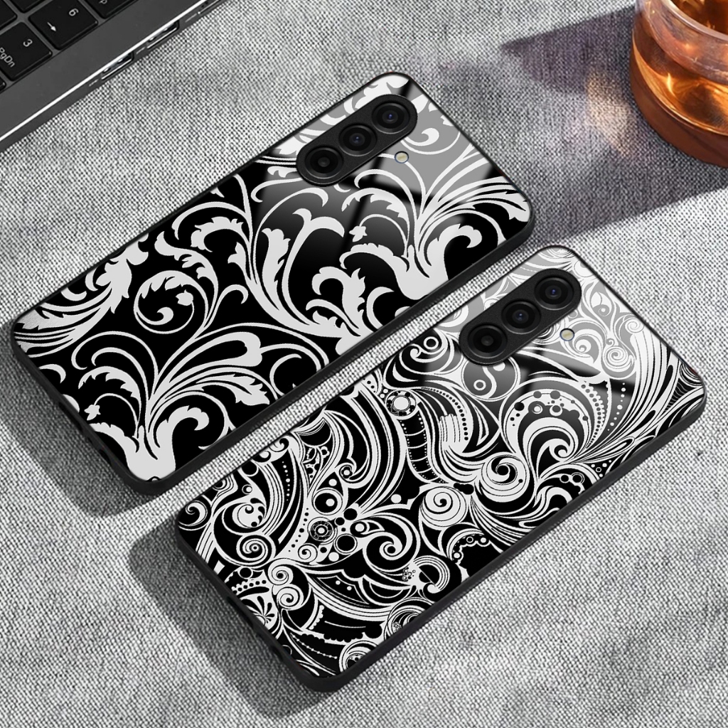 Softcase Kaca Samsung A17 TERBARU A13 A14 A15 A16 Case Kilau - Softcase Plat - Casing Custom Samsung