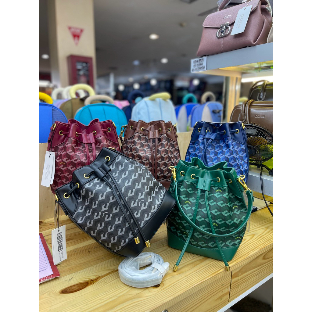 QONA  tas serut premium wanita