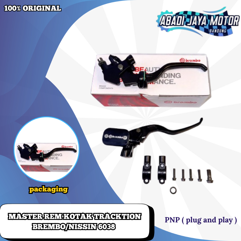 Master Rem Brembo Kanan Kiri Full Set Universal Original KOTAK