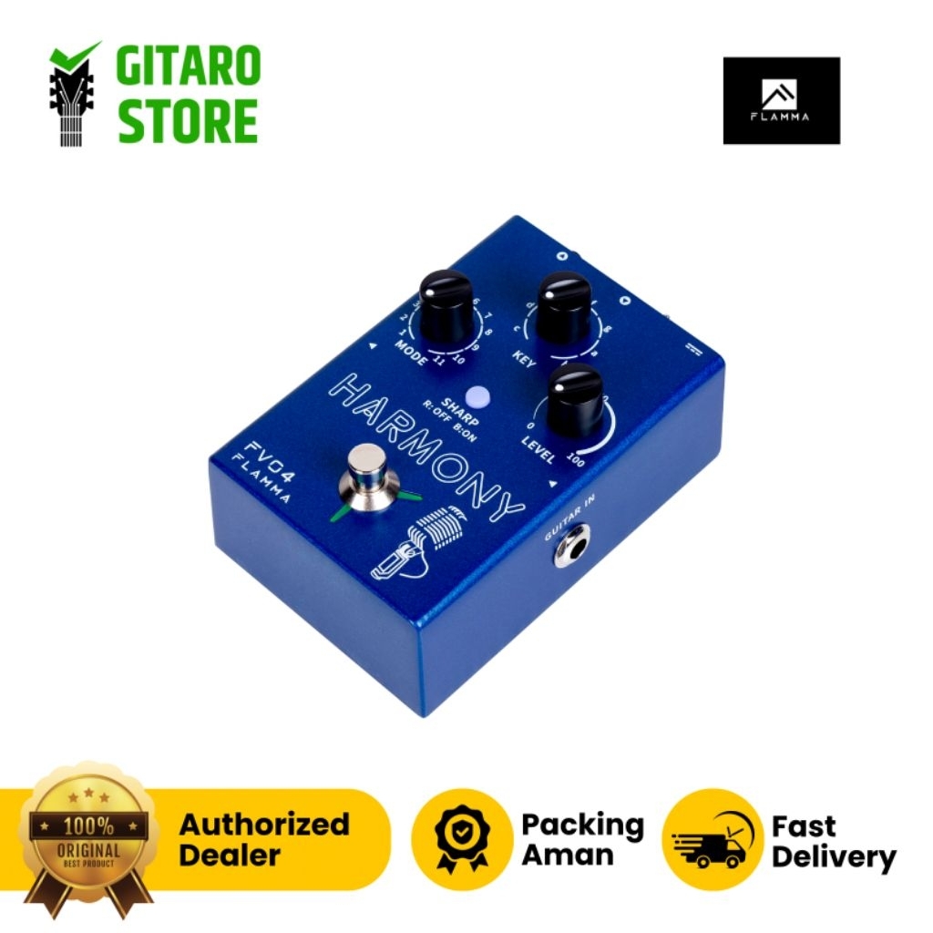 Flamma FV04 Harmony Vocal Effect Processor Pedal Flamma fV 04 Original