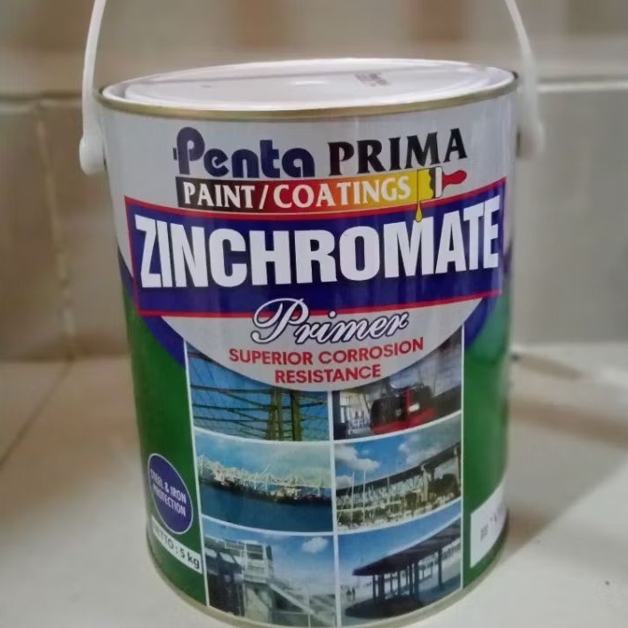PENTA ZINCHROMATE Cat Meni Besi Anti Karat - 5Kg