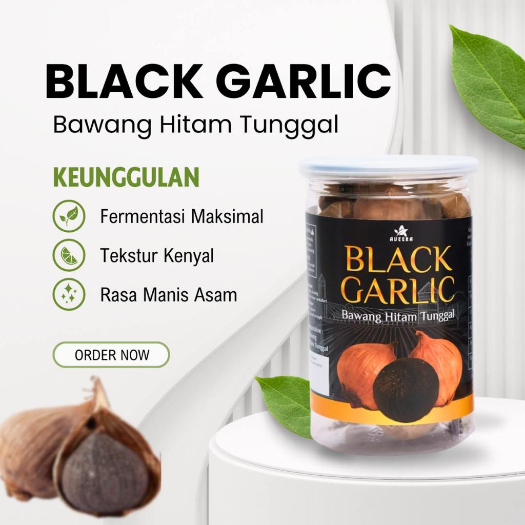 Black Garlic Bawang Hitam Tunggal Aveera Original