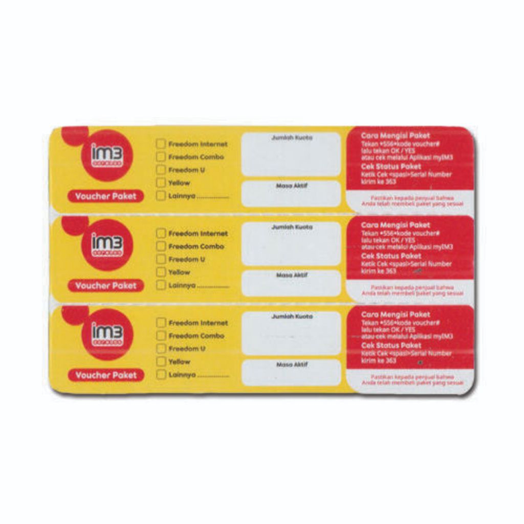 voucher IM3 Indosat