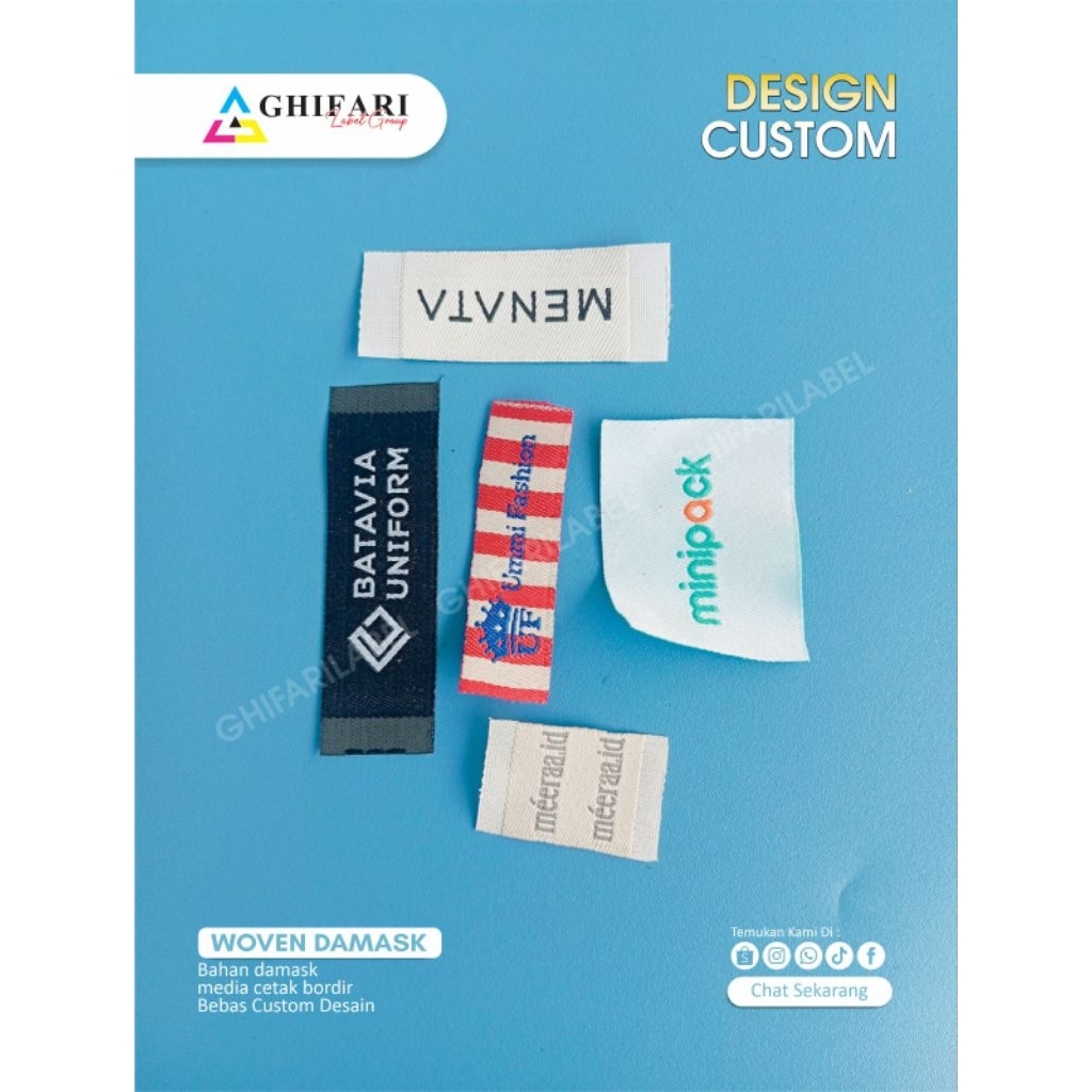 label woven,woven hijab woven bordir woven ukuran woven damask ,woven ukuran,label hijab, label wove