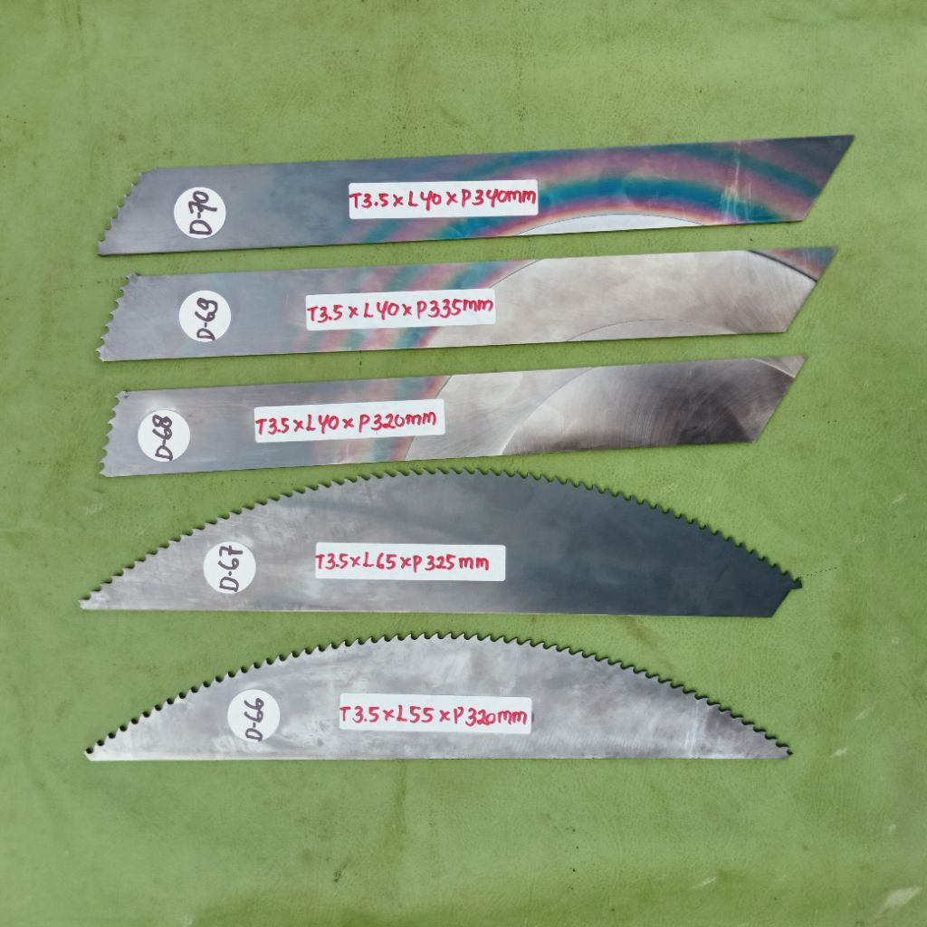 Bahan baja hss dmo5 merk LINDEMAN tebal code 3,5mm (PRESISI +-3MM)