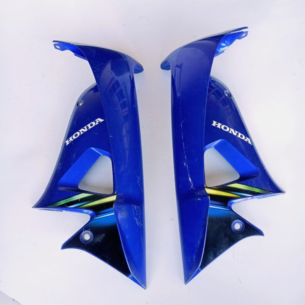 SAYAP BODI DEPAN SUPRA FIT X FIT S SAYAP SUPRA FIT NEW WARNA BIRU ORIGINAL SEKEN COPOTAN