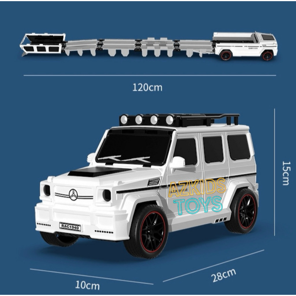 Mobil mainan anak || Mobil Transformer || Garasi Lipat + Lintasan Balap Super Keren