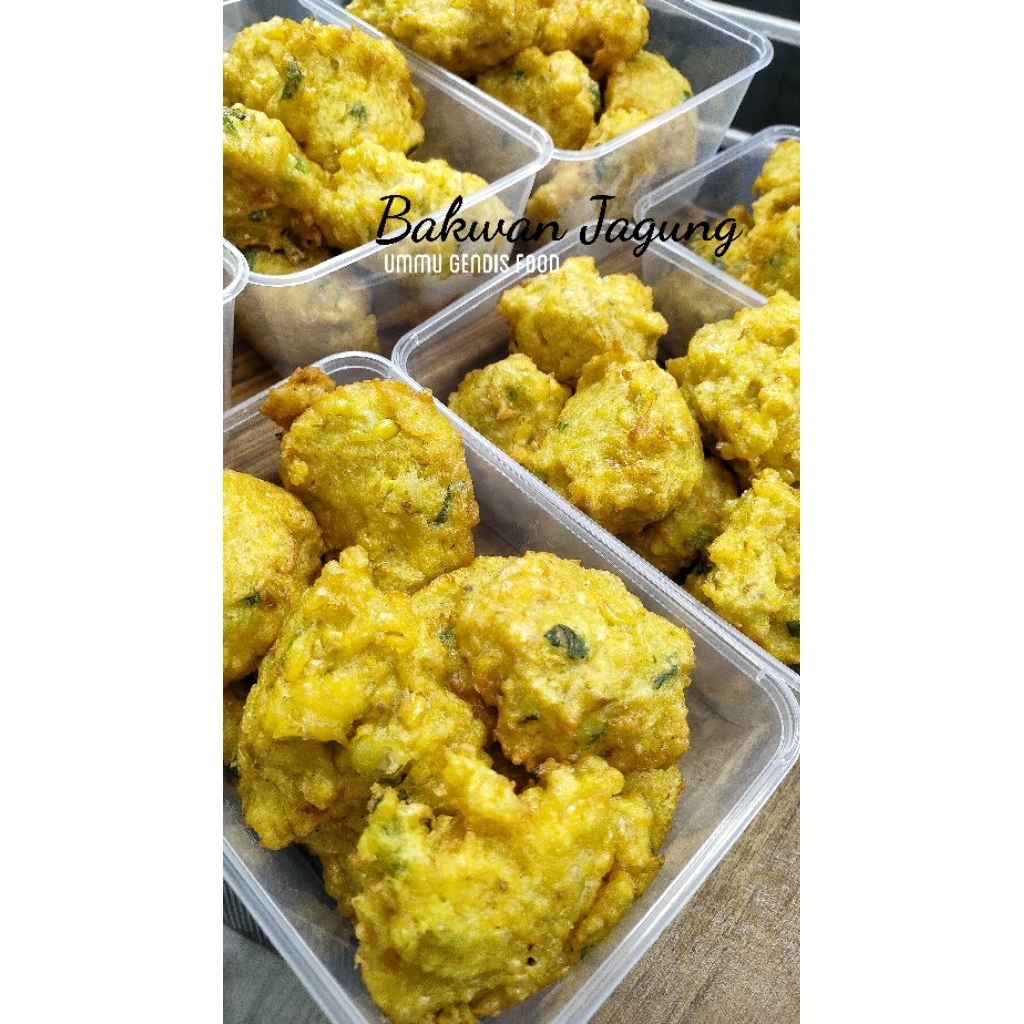 Bakwan Jagung Kriwil isi 10 pcs Frozen food