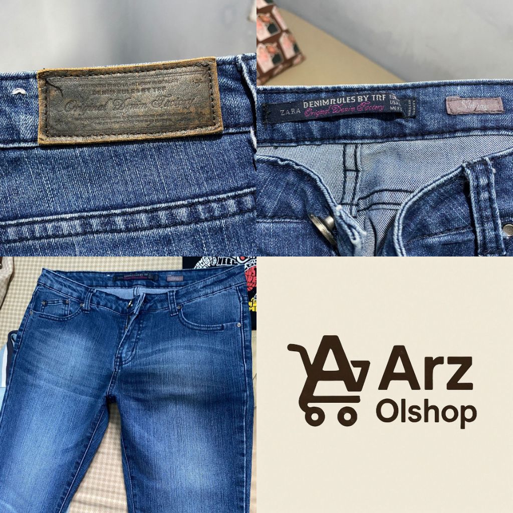 Jeans Zara Original (NEGO)