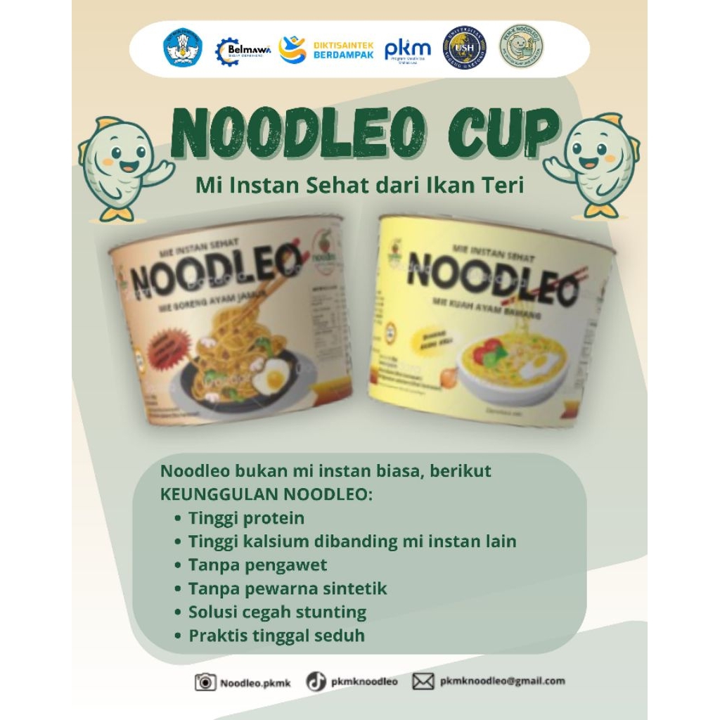 Noodleo Cup Mi Instan Sehat