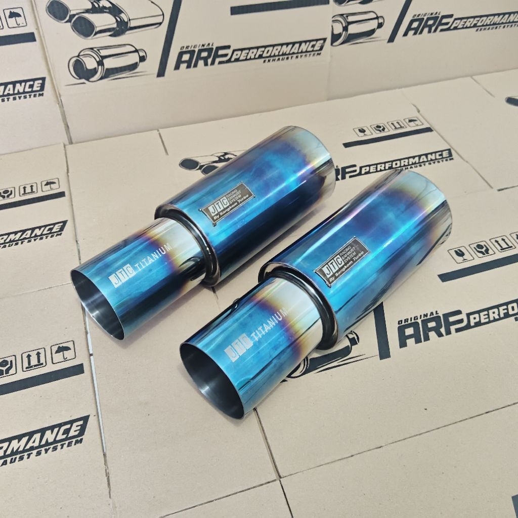 Muffler Jtc Titanium ( replika ) Type BLUEMOON Arf Performance
