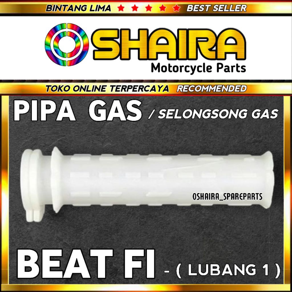 PIPA GAS BEAT FI / SELONGSONG GAS BEAT FI / SCOOPY FI / SPACY FI / VARIO 110 FI / PIPA GAS VARIO 110