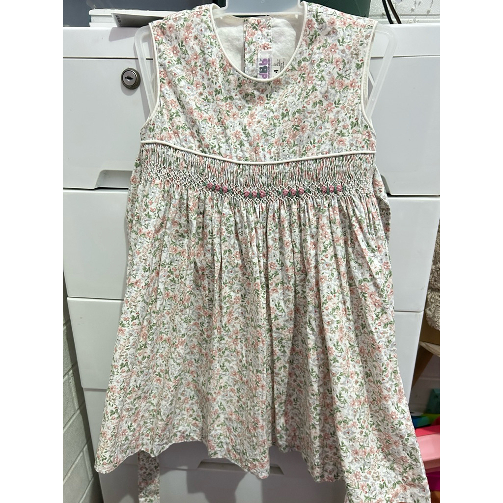 Baju smocked dress floral vintage DBb Darcy Rae Serena Dress