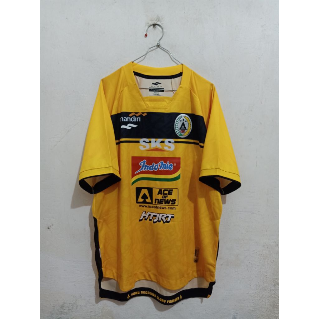 Jersey PSS Sleman Home GK Kiper Liga 1 2021 Original Player Issue SMBD