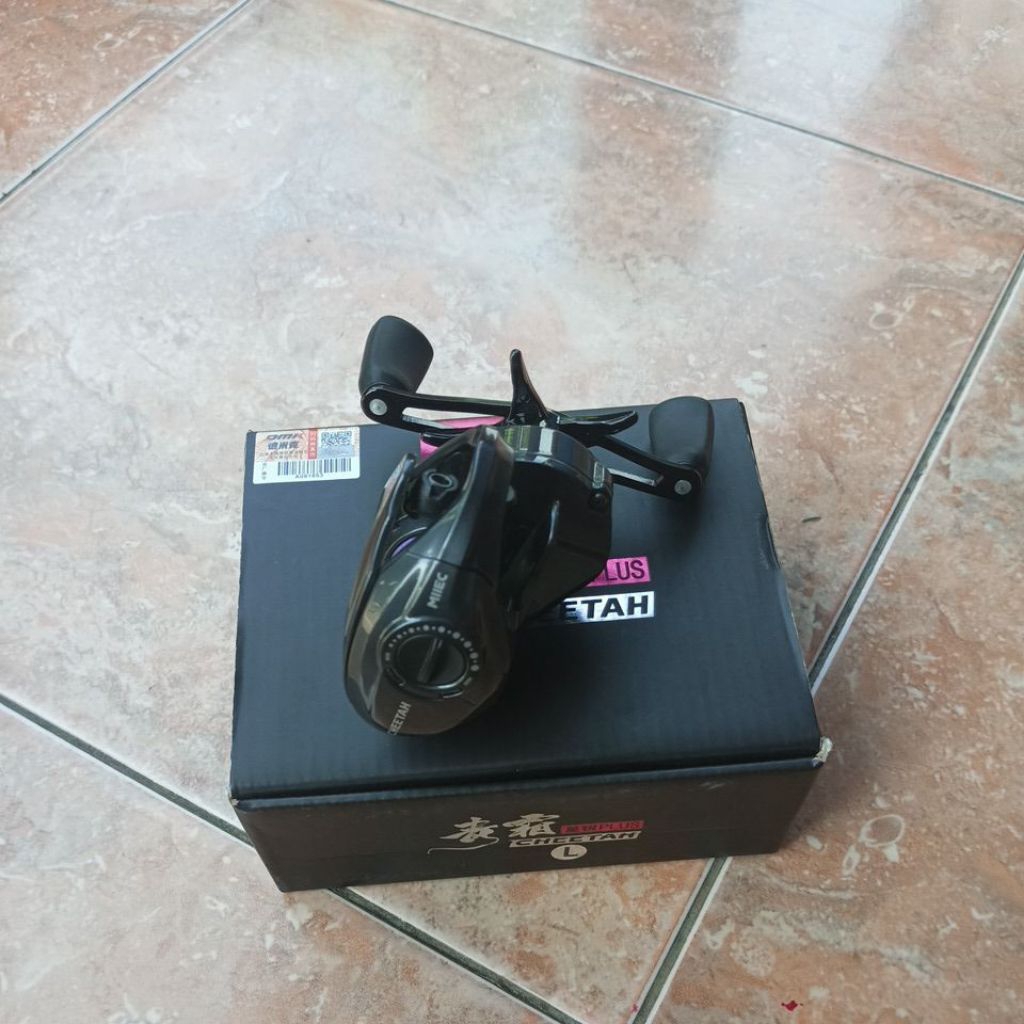 Reel DC DMK CHEETAH PLUS (Bekas Pakai) Bunyi ZING ORIGINAL RATIO 8.5:1