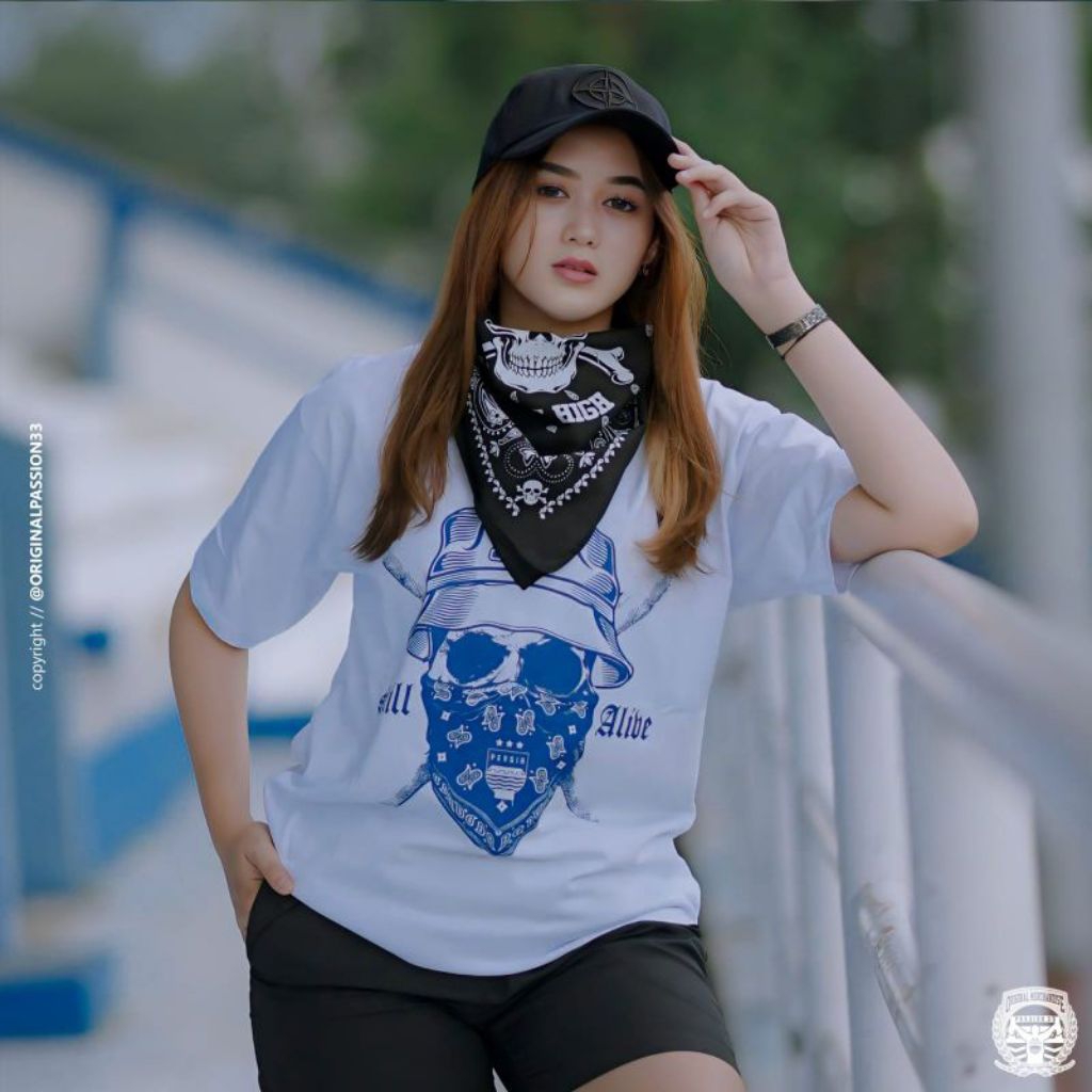 Baju Kaos Persib Bandung STILL ALIVE Distro Casual Pria Wanita Dewasa