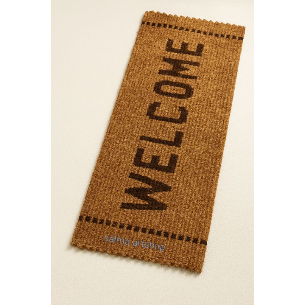 Keset welcome serabut kelapa/keset lantai panjang welcome/keset kaki sabut kelapa outdor