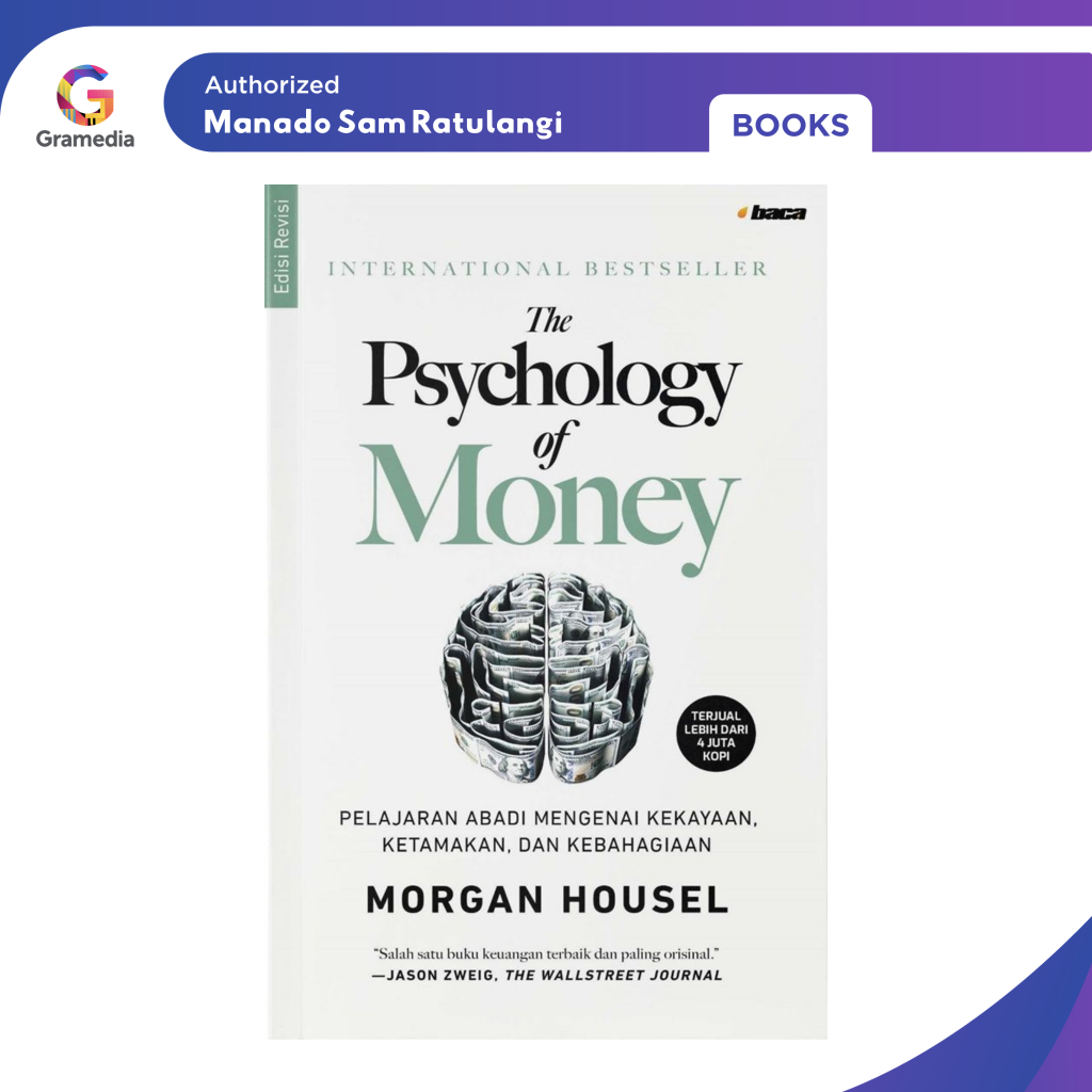 Gramedia Manado - The Psychology Of Money Edisi Revisi