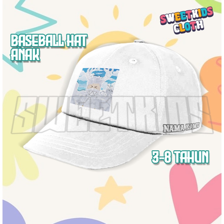 Topi Baseball Anak Akudav Roblox / Topi Anak Akudap Roblox Gratis Nama