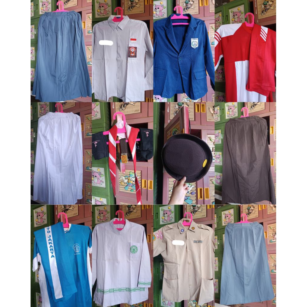 Preloved Seragam Sekolah SMP / SMK / SMA