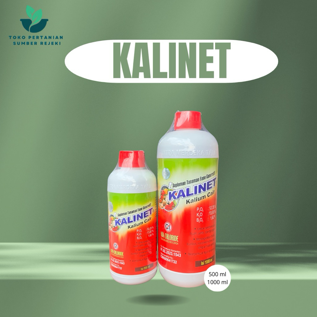KALINET PUPUK KALIUM CAIR 500 ML DAN 1000 ML