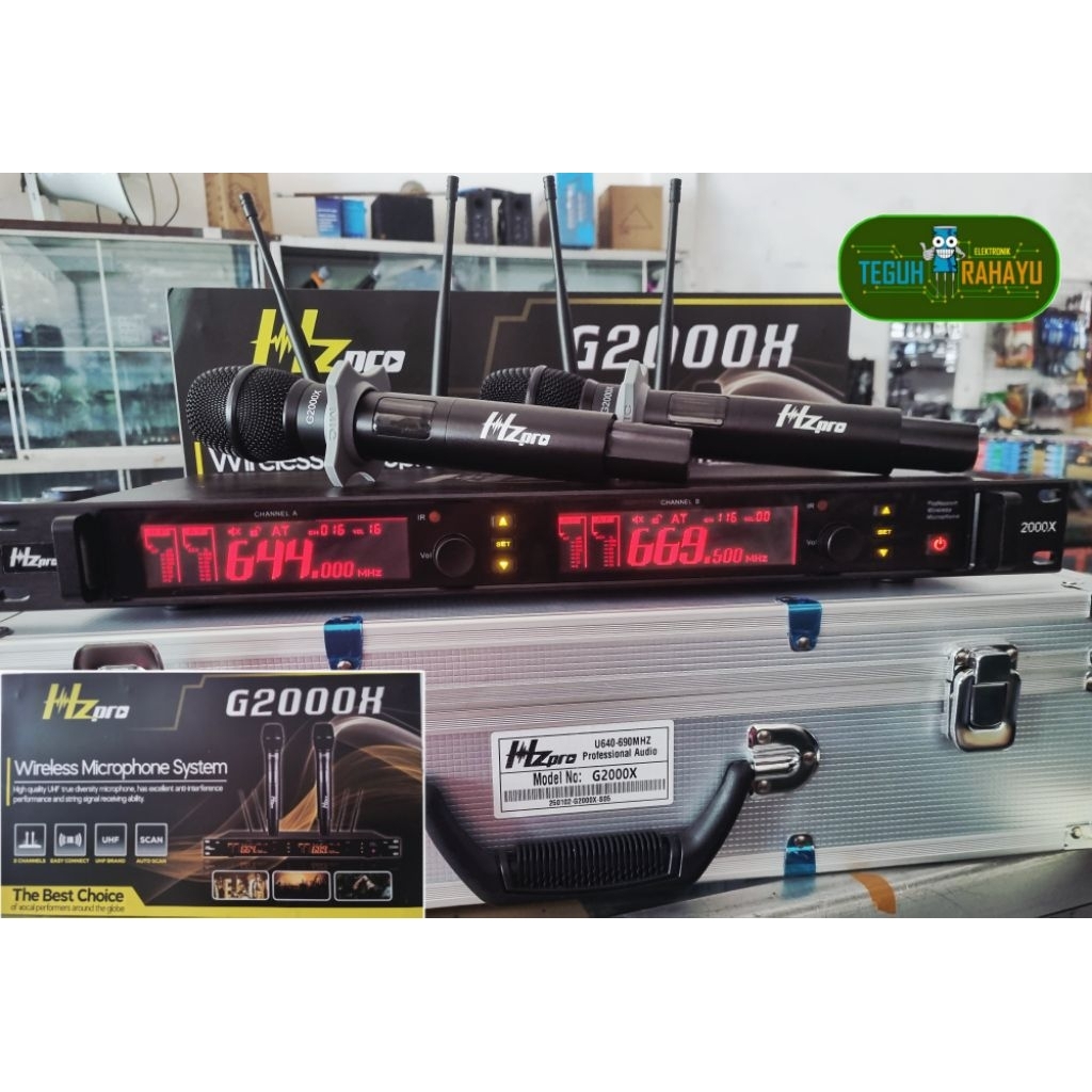 MIC WIRELESS HZ PRO G2000X (ORIGINAL)