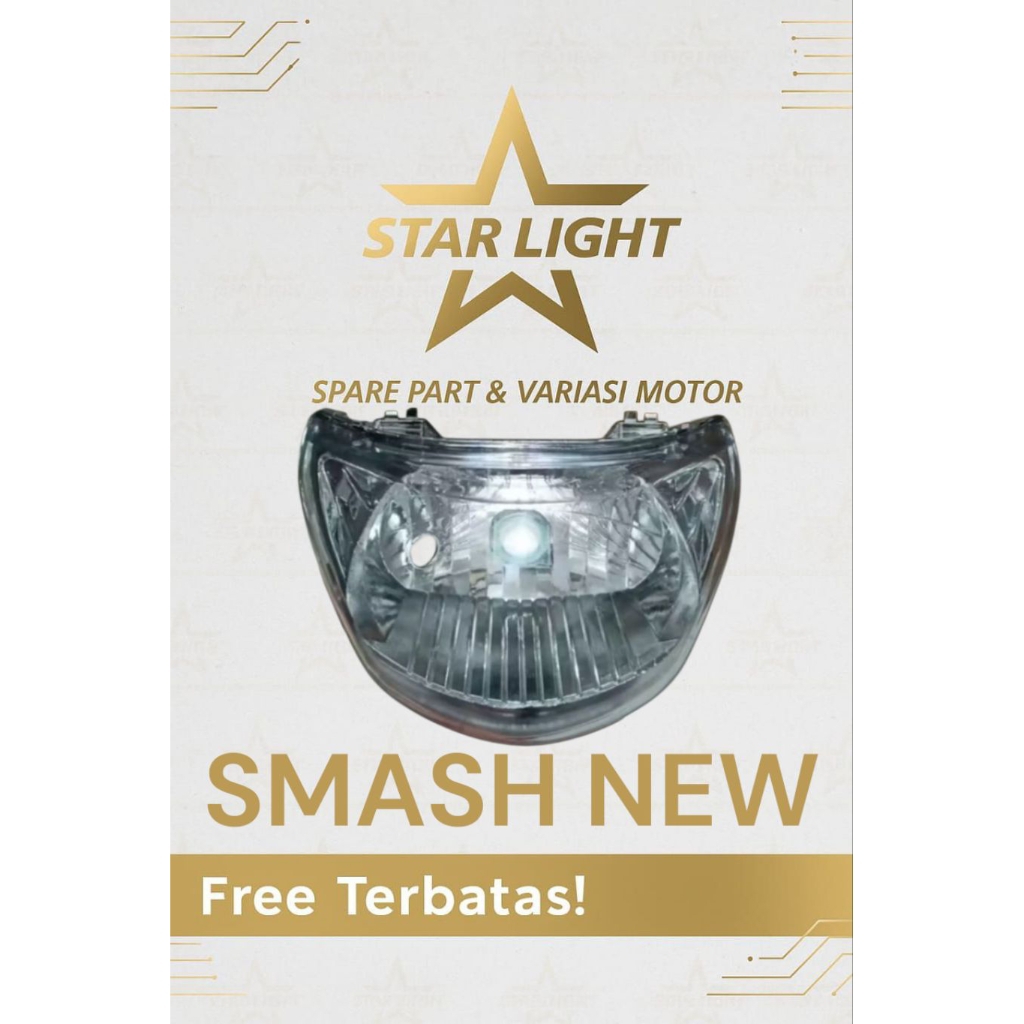REFLEKTOR LAMPU DEPAN SMASH NEW SMASH 2006