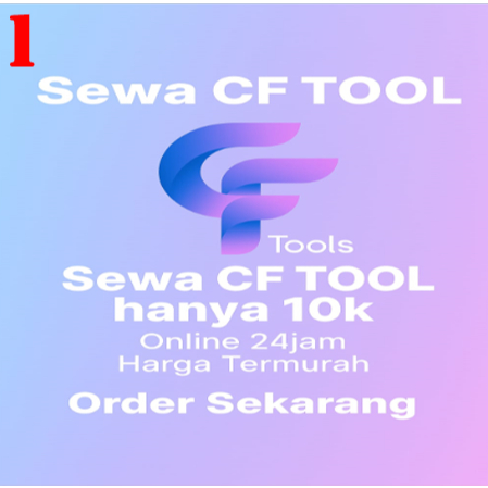 SEWA CF TOOL PRO || PROSES CEPAT