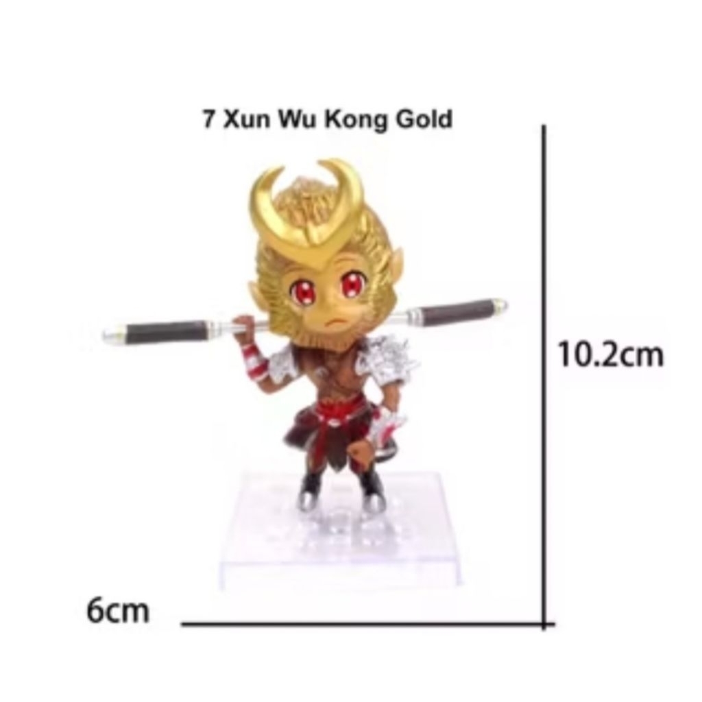 figure sun wukong figure kera sakti cibi