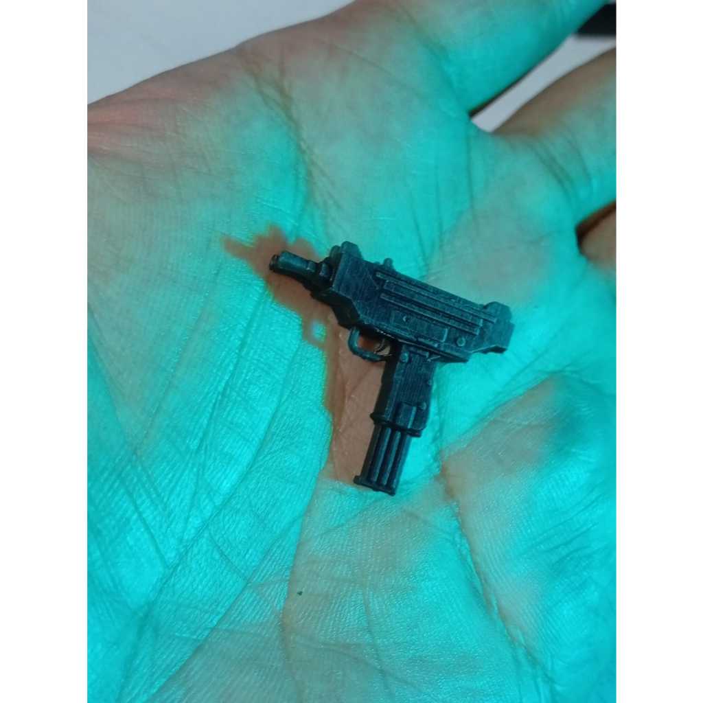 Uzi 2 Blade weapon untuk Kitbash Action Figure Muff Toys Notaman Shf NWToys Vtoys Romankey Marvel Le