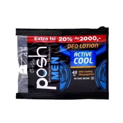 posh men deodorant sachet