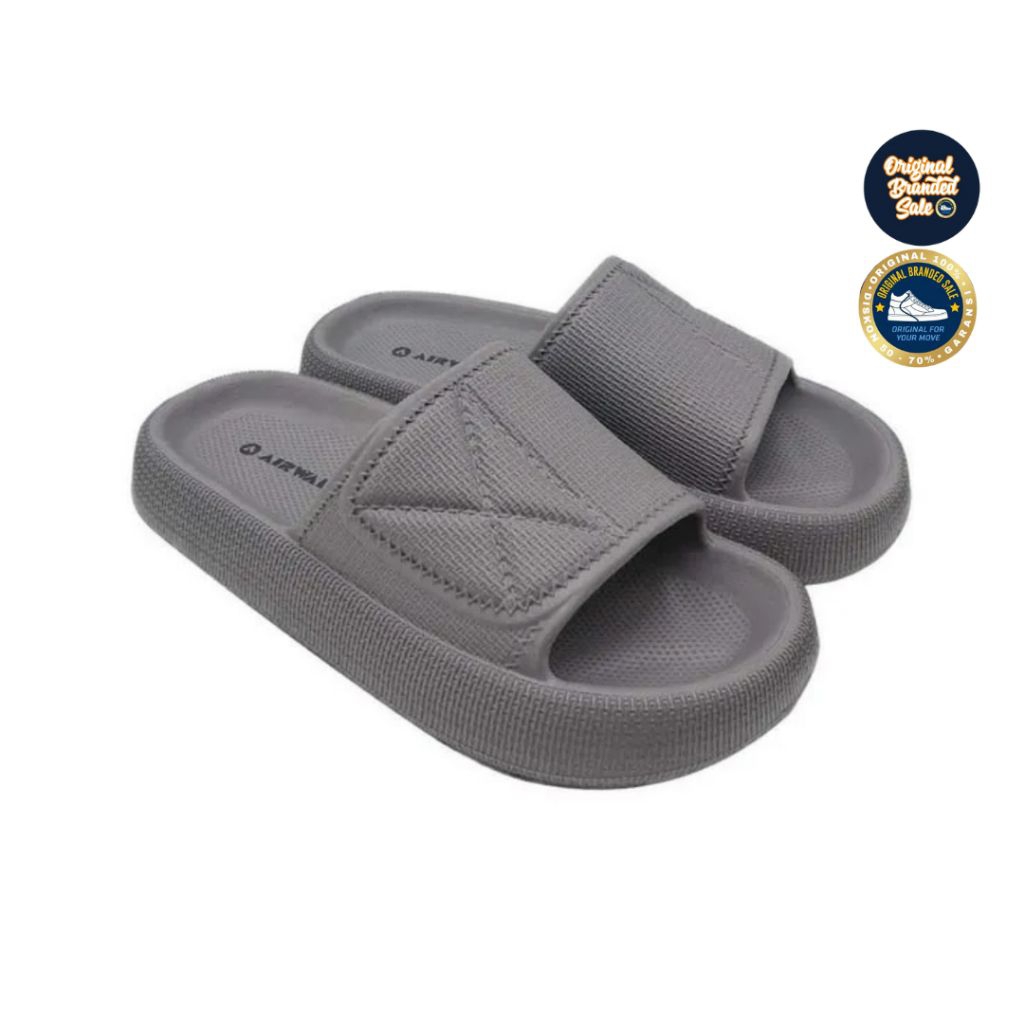 ORIGINAL GARANSI SANDAL AIRWALK SASEN GREY SIZE 42