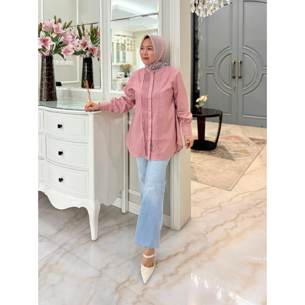 Luna Tunik Katun Toyobo || edness kayla